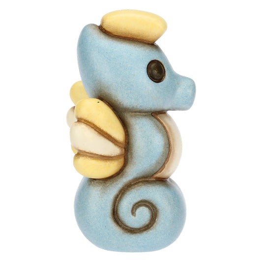 T10020270H90 Mini cavalluccio marino in ceramica Lucio