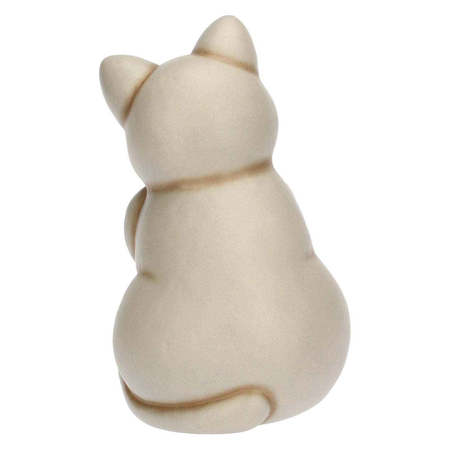 T10035276H90 Momi cat with bow made of ceramic, large