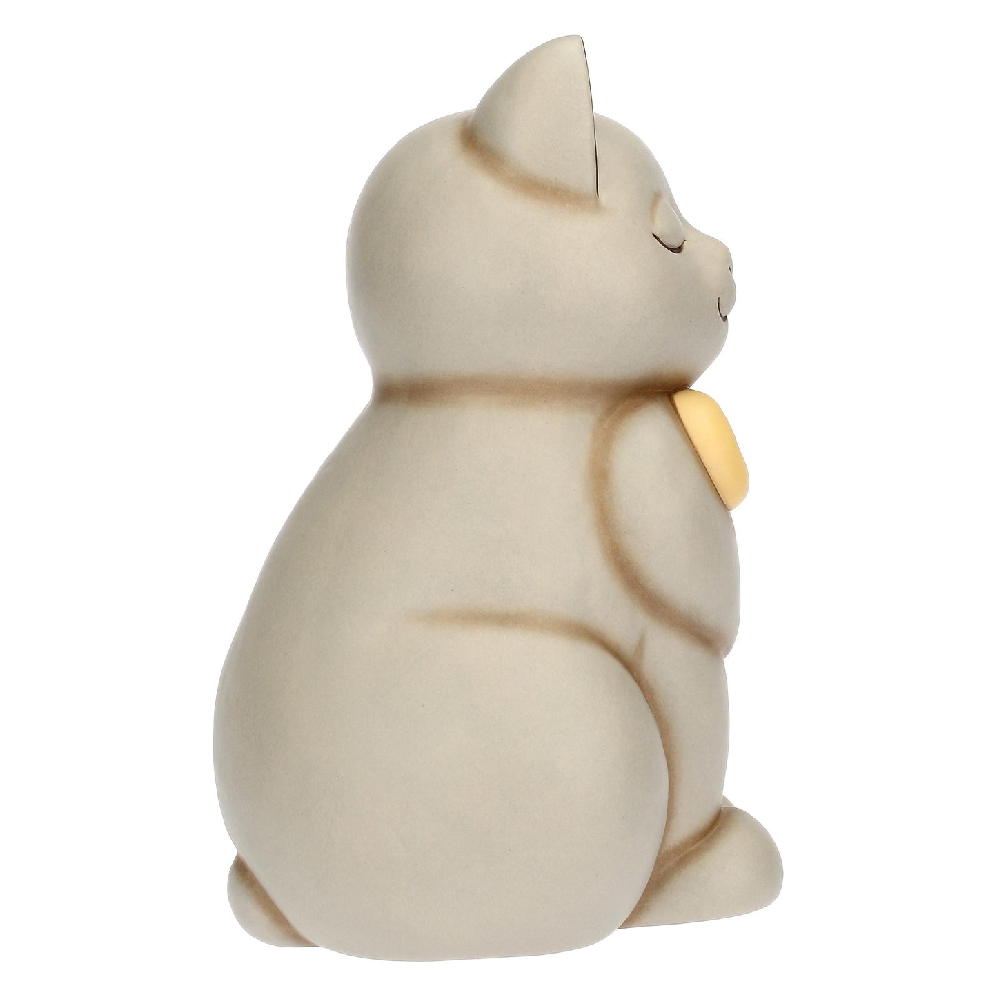 T10035276H90 Momi cat with bow made of ceramic, large