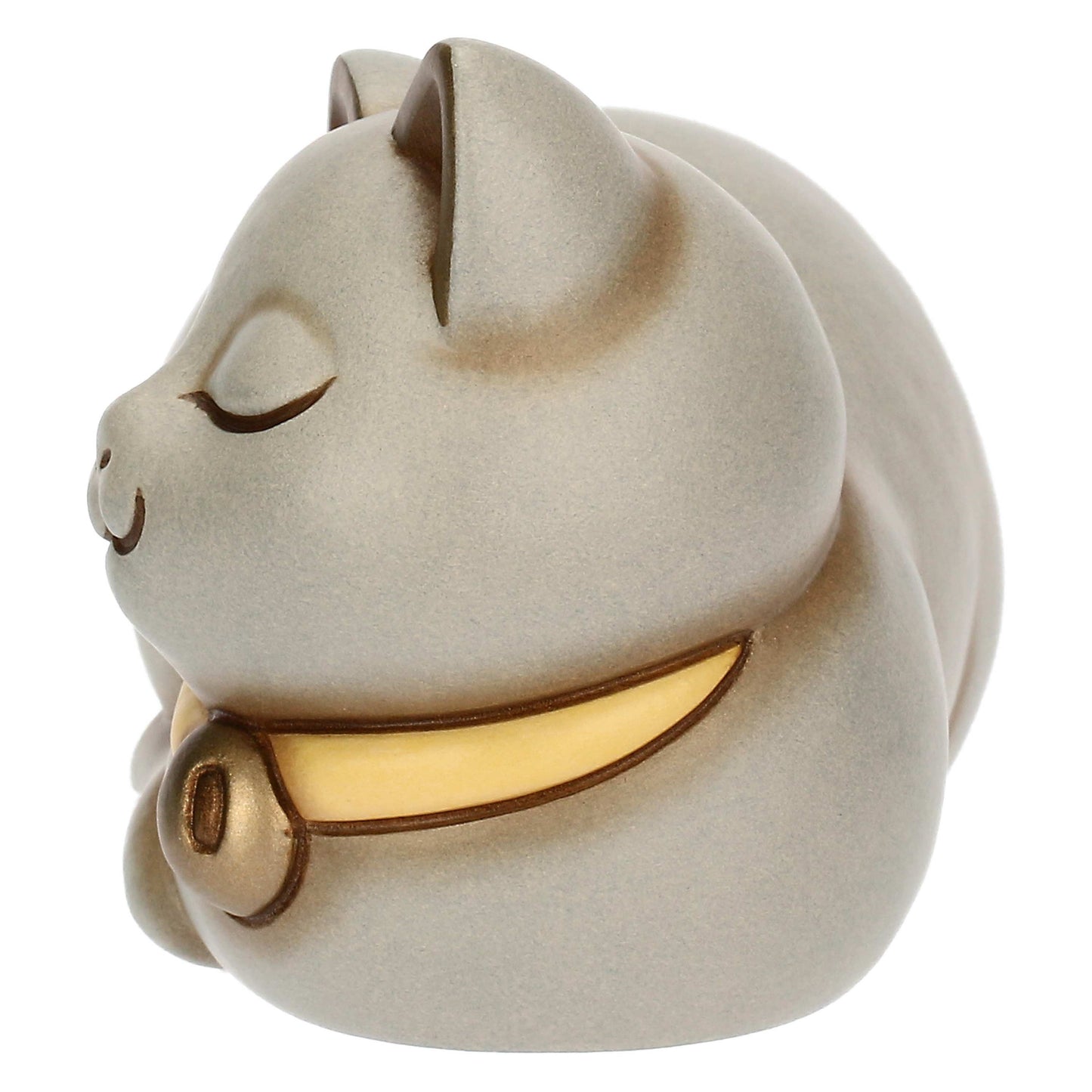 T10037273H90 Momi-Katze mit Keramikglocke, klein