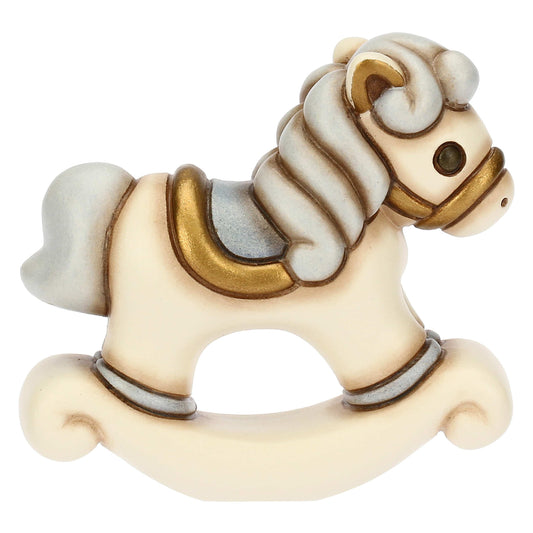 T10044338H98B Ceramic rocking horse