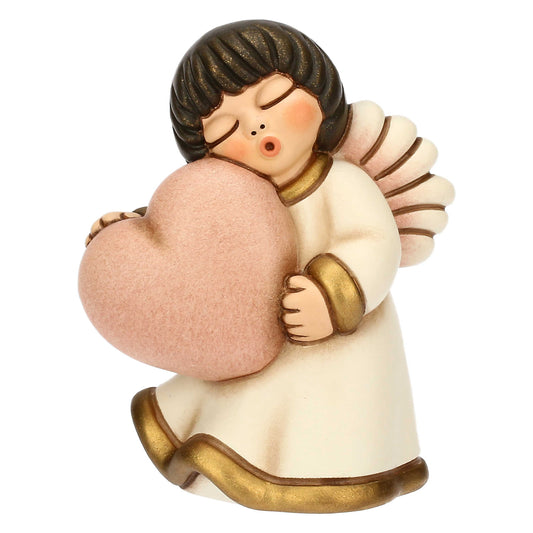 T10049288H93B Keramikengel mit rosa Herz