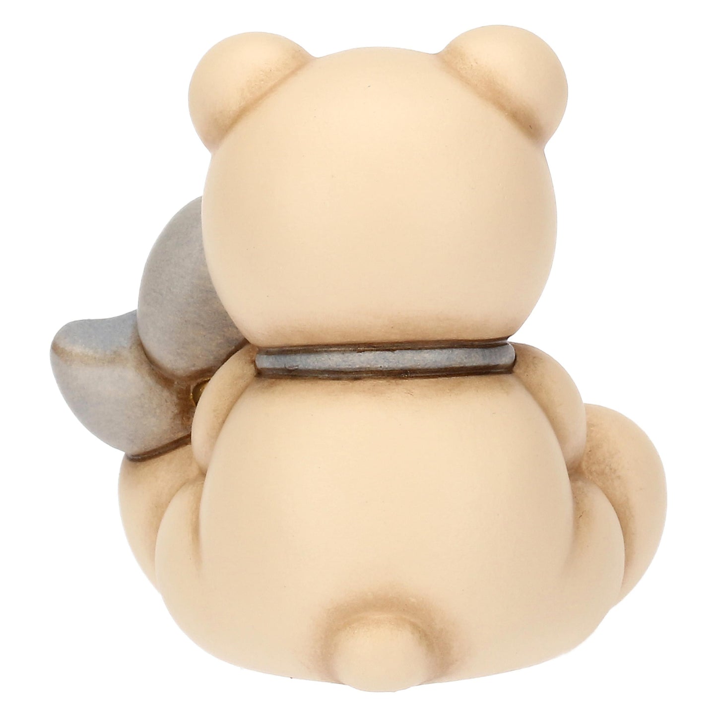 T10066270H98B Orsacchiotto in ceramica con mulino a vento blu