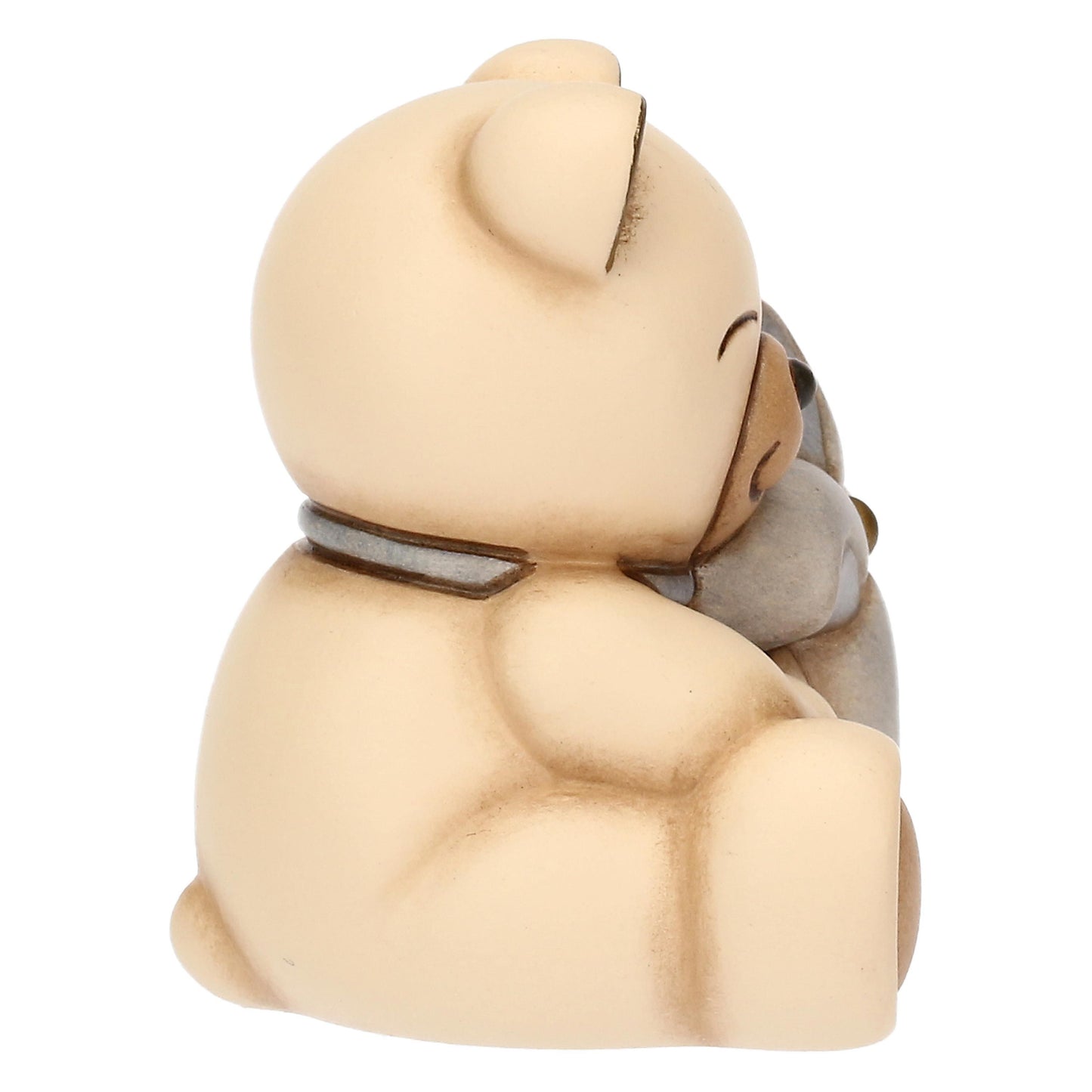 T10066270H98B Orsacchiotto in ceramica con mulino a vento blu