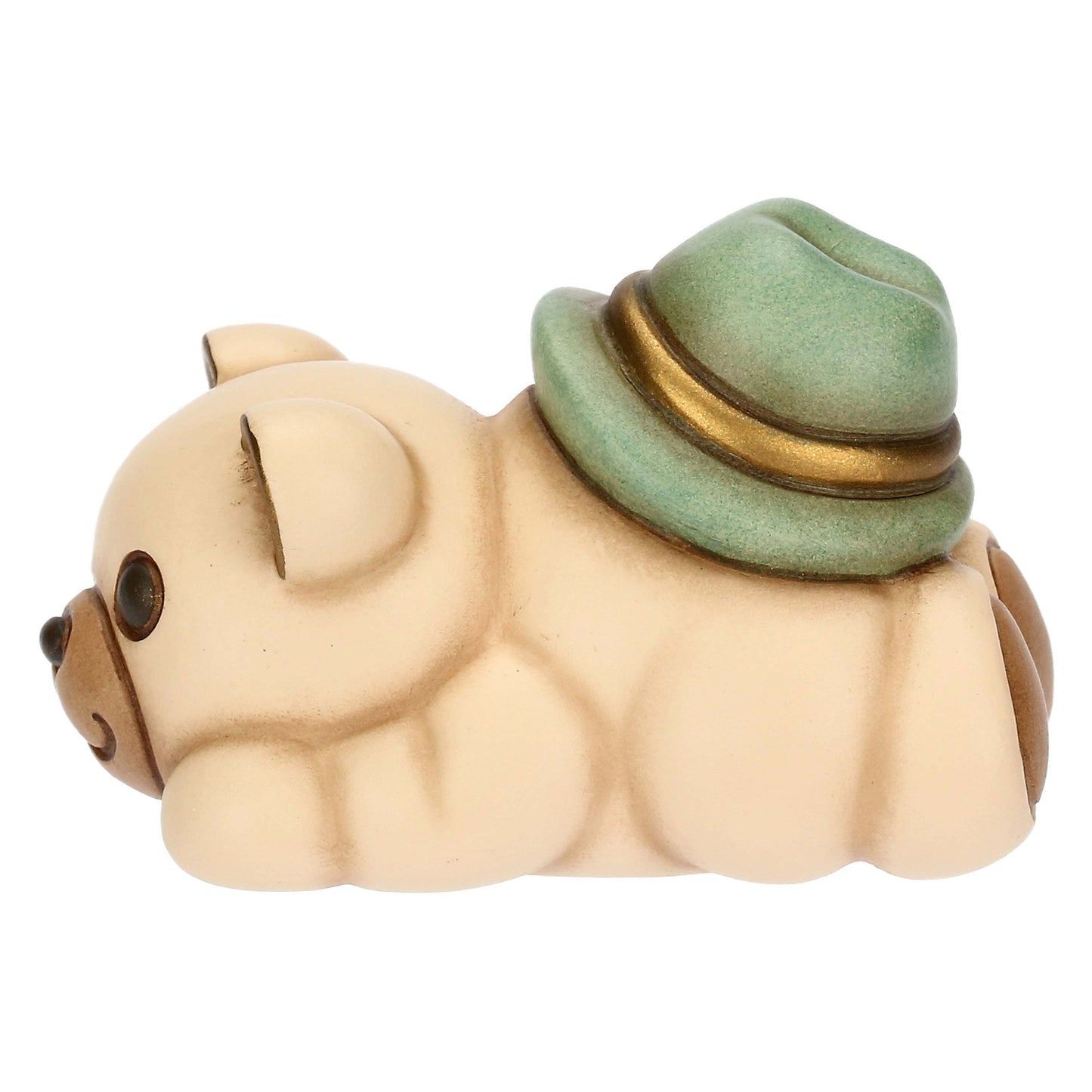 T10072272H90B Mini orsetto in ceramica con cappello