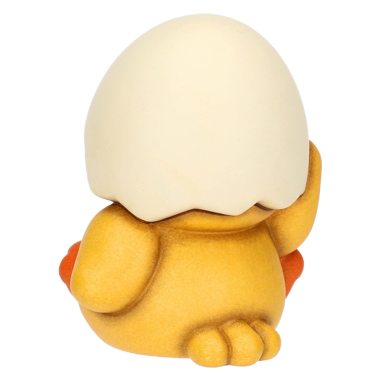 T10115273H90 Polly chick with ceramic bowl, small