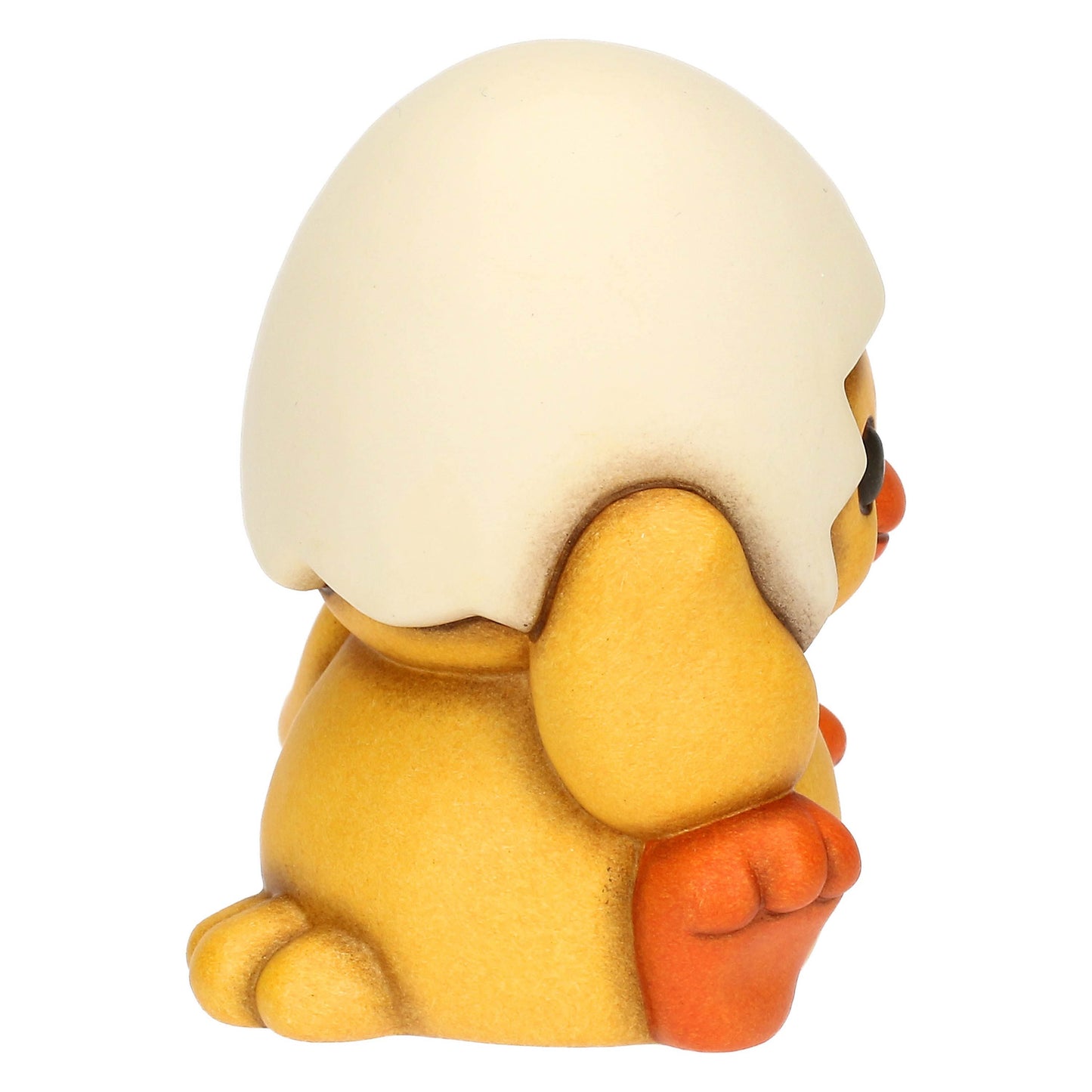 T10115273H90 Polly chick with ceramic bowl, small
