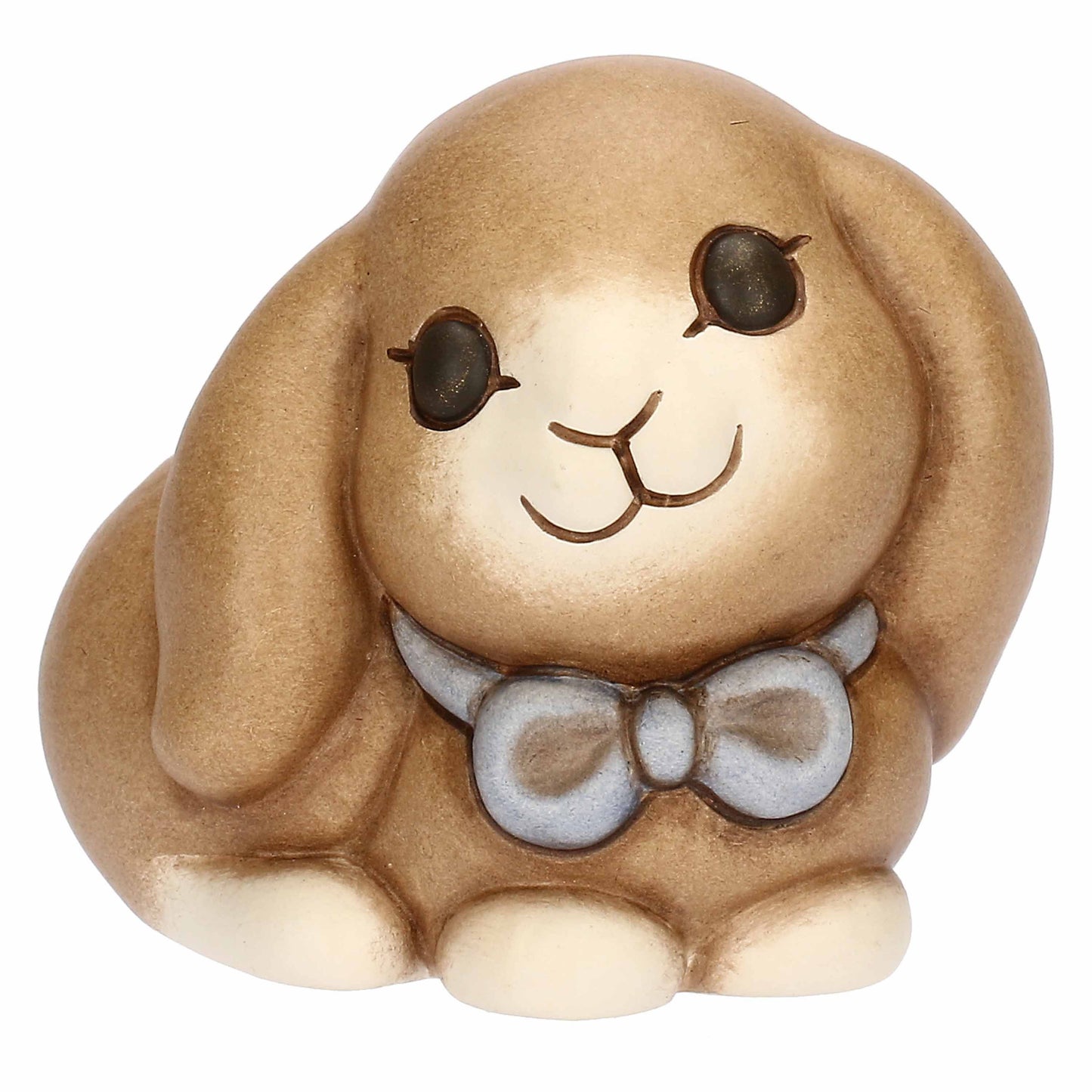 T10117273H90 Roger Hase mit Schleife aus Keramik, klein