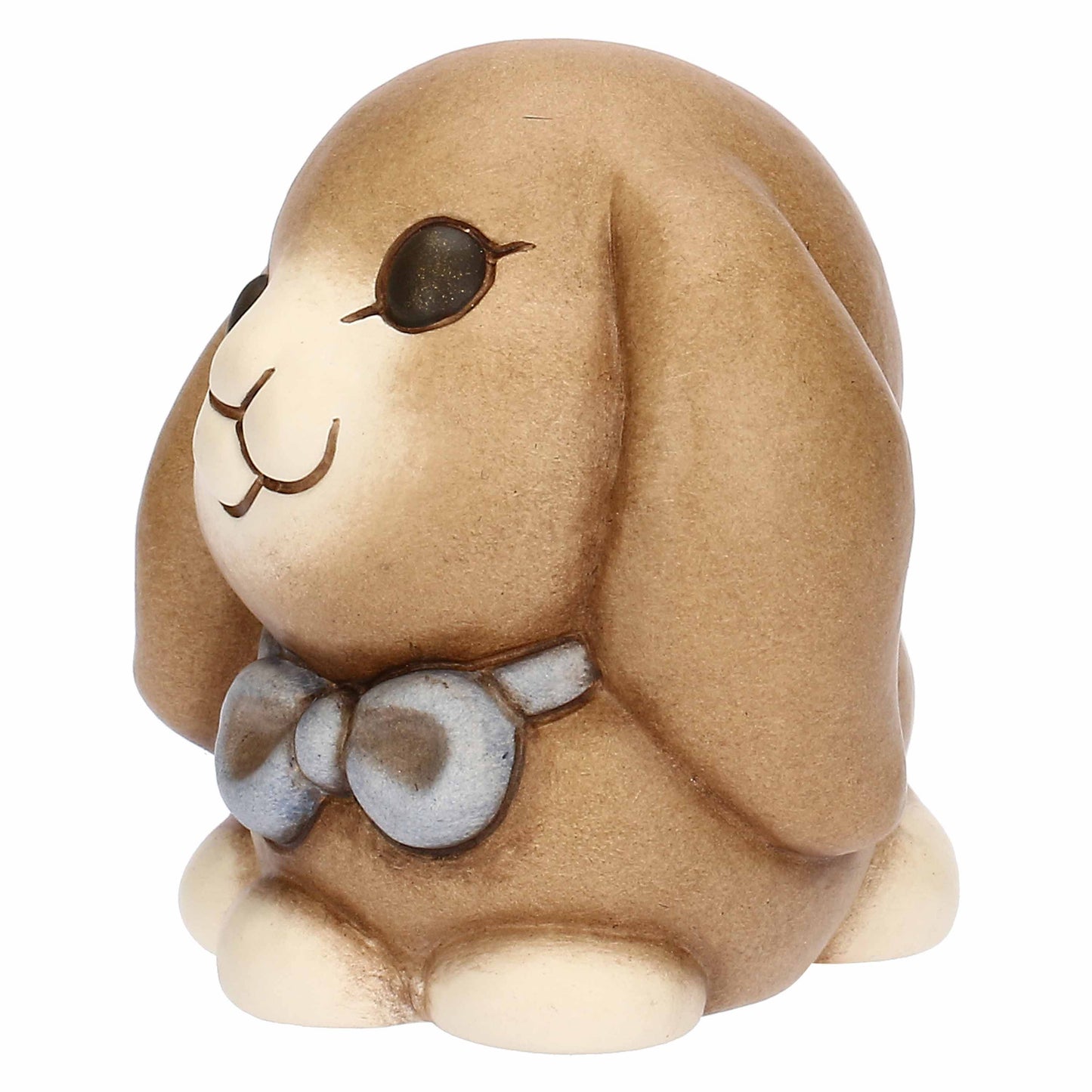 T10117273H90 Roger Hase mit Schleife aus Keramik, klein