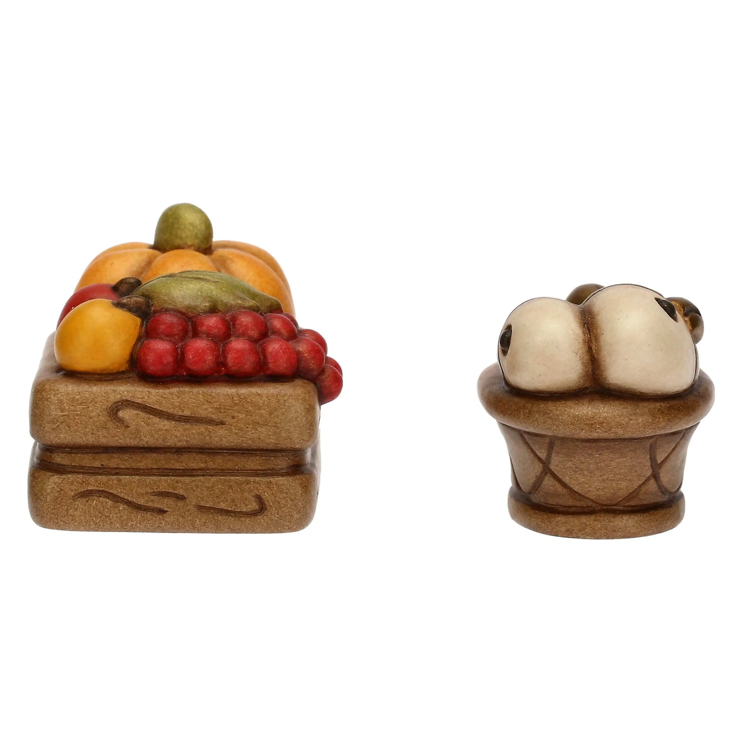 T10380282A91 Thun Krippenfiguren Set – Fisch & Obstkorb