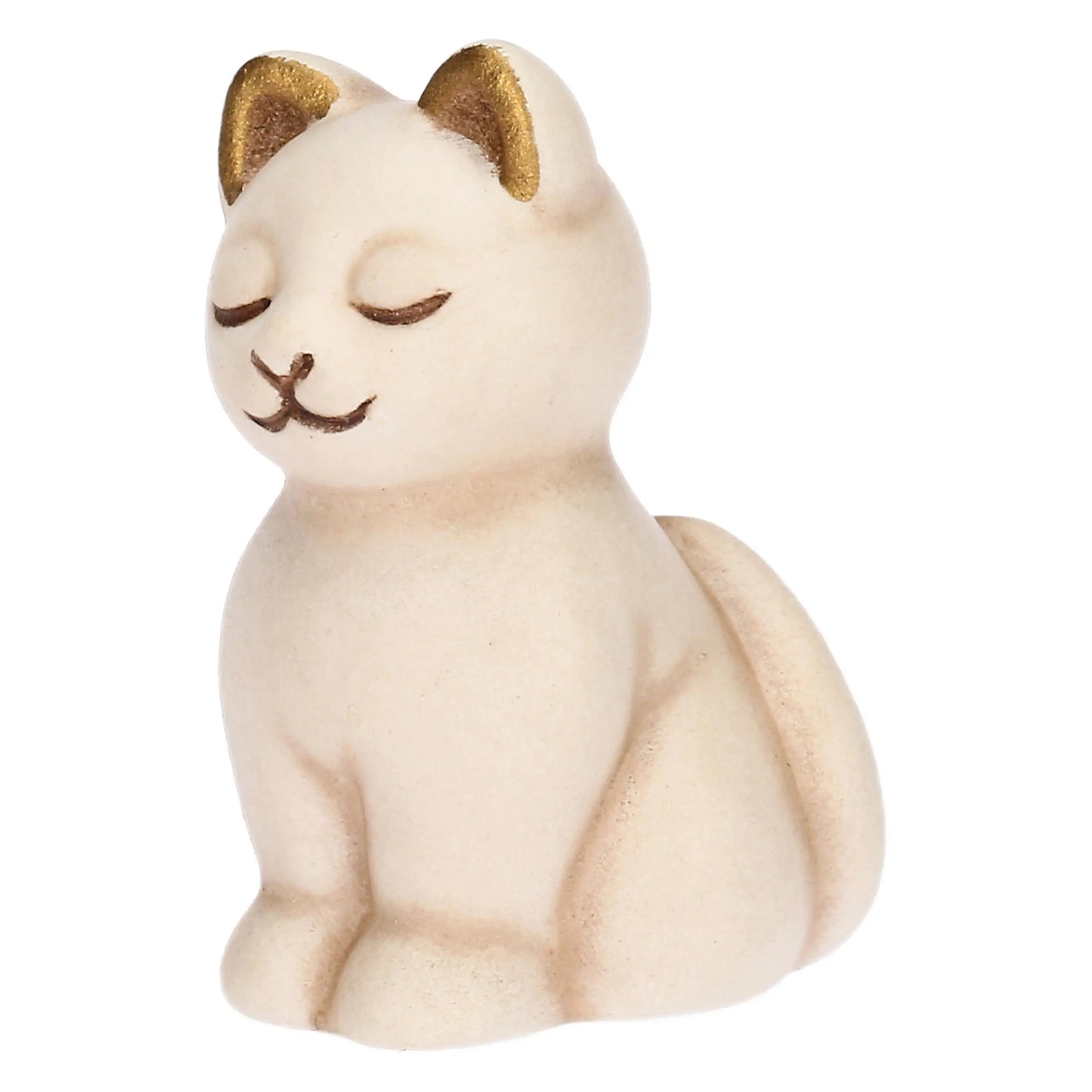 T10382281A91 Thun Krippenfiguren Set – Tiere (Hund, Katze, Hase, Ente)