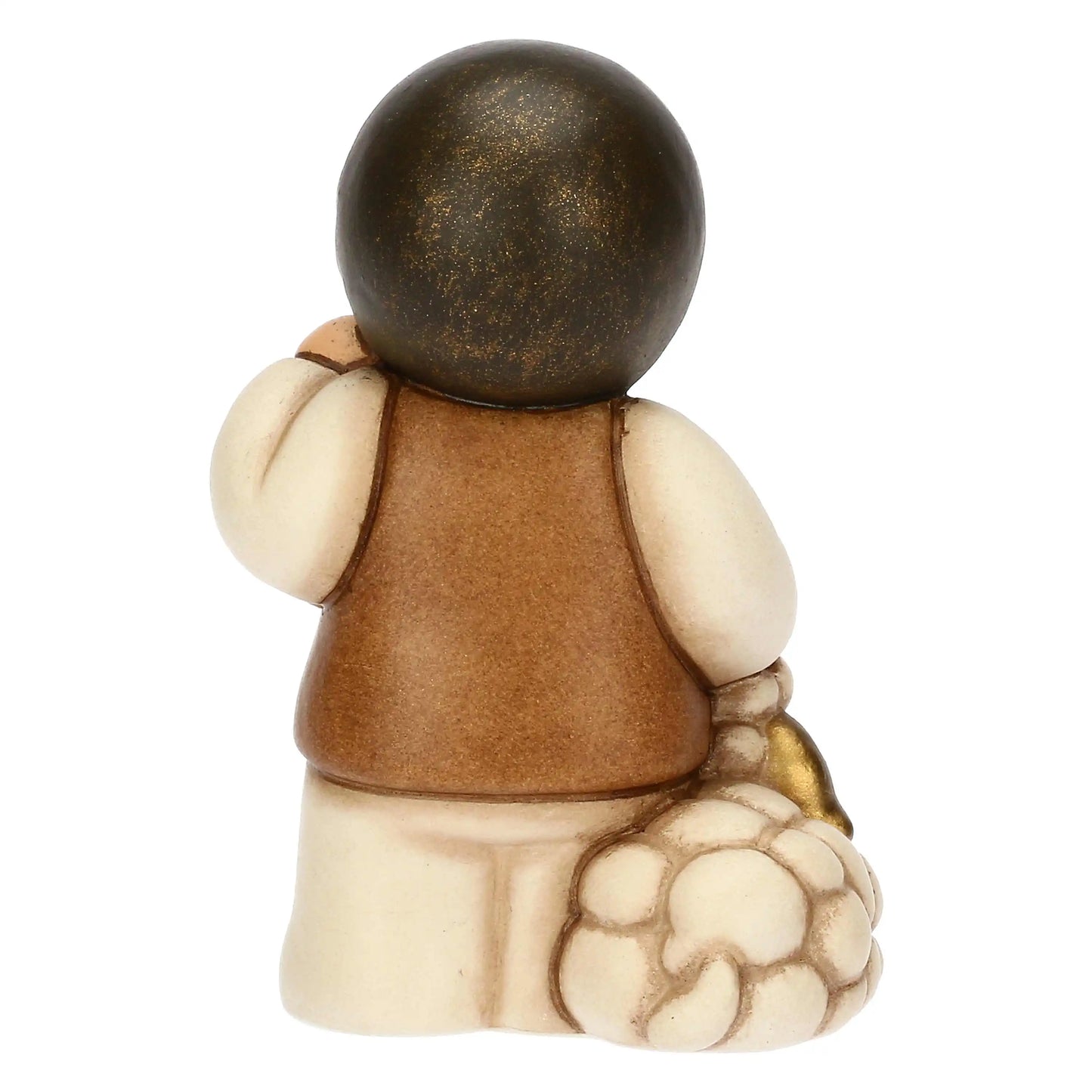 T10383280A83 Statuina Thun per culla con pecora e lanterna