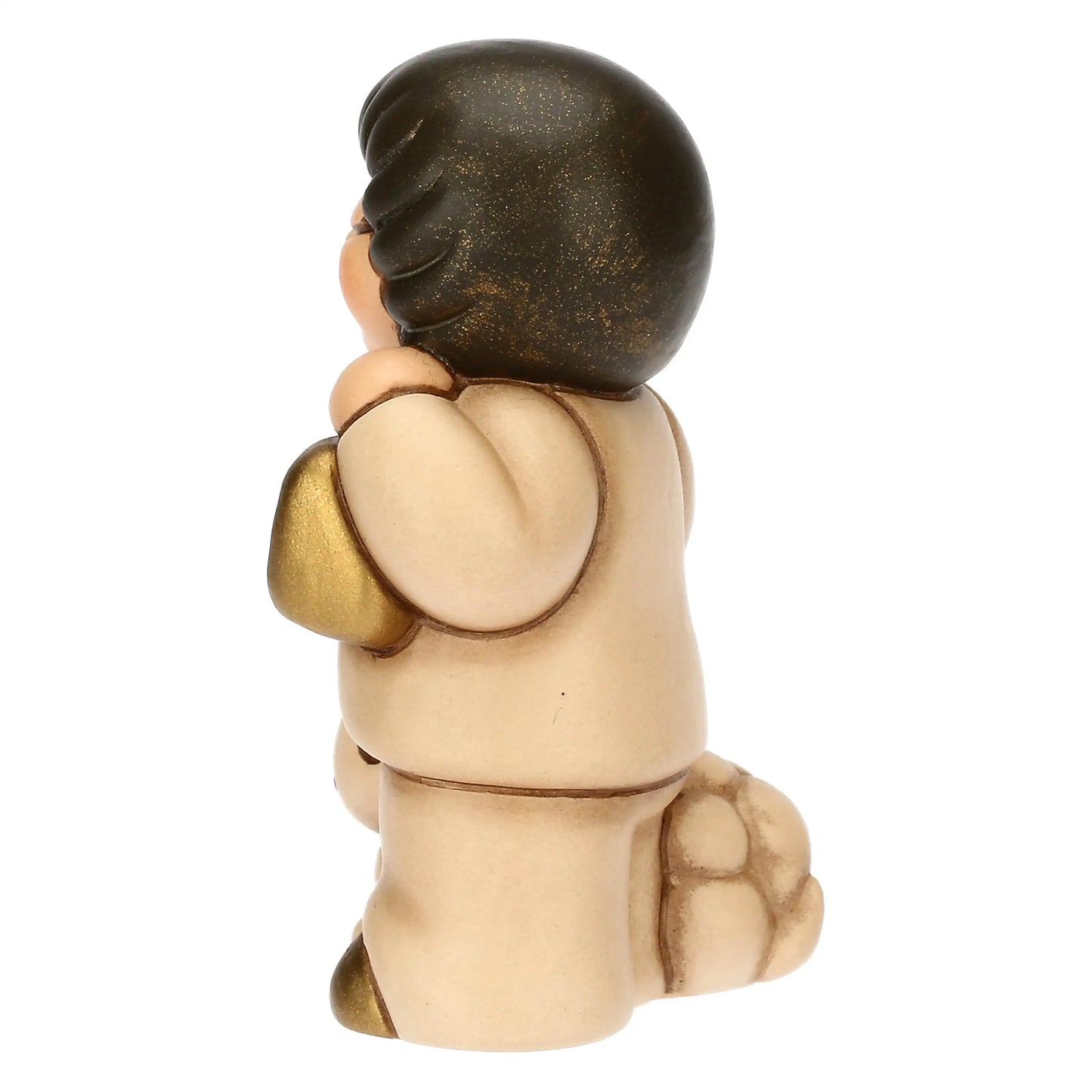 T10383280B83 Thun Krippenfigur Kind mit Schaf und Laterne