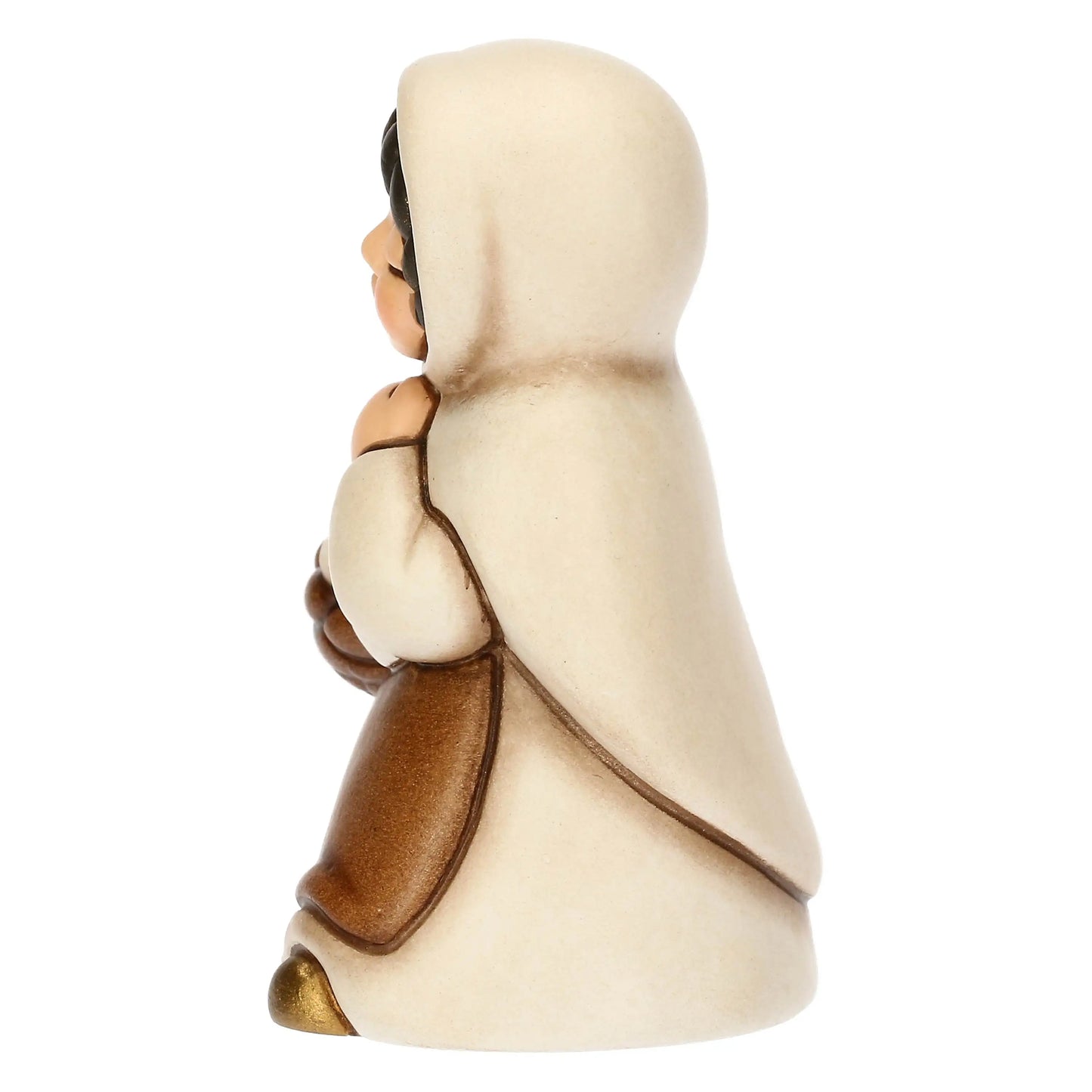 T10384280A83Thun Krippenfigur – Frau mit Eierkorb