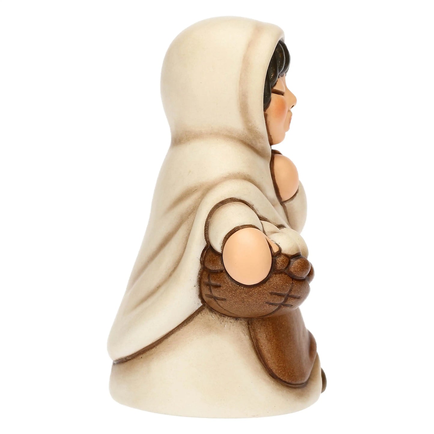 T10384280A83Thun Krippenfigur – Frau mit Eierkorb