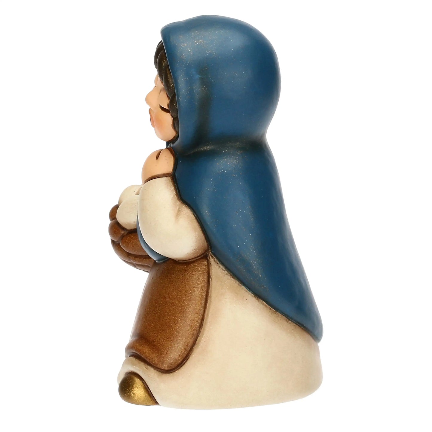 T10384280A98 Thun Krippenfigur – Frau mit Eierkorb