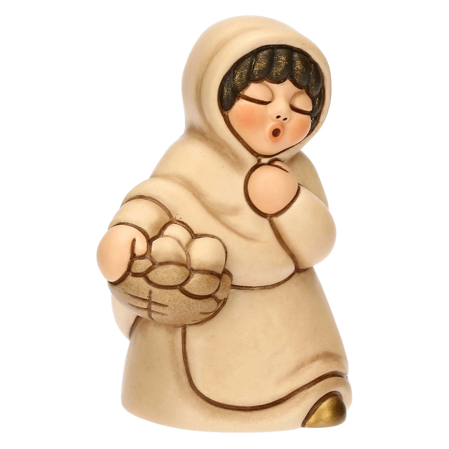 T10384280B83 Thun Krippenfigur – Frau mit Eierkorb