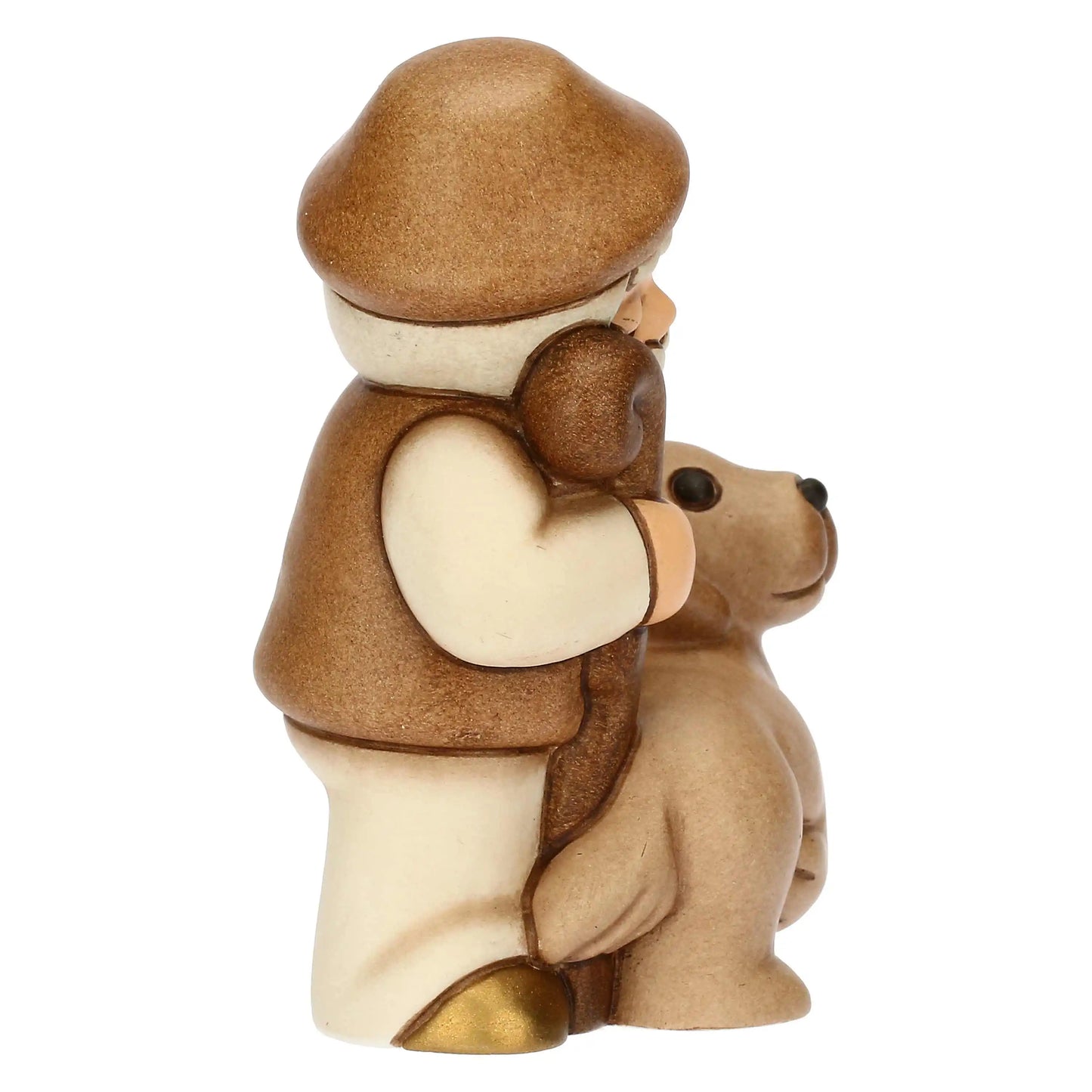 T10387280A83 Thun cot figurine shepherd with dog