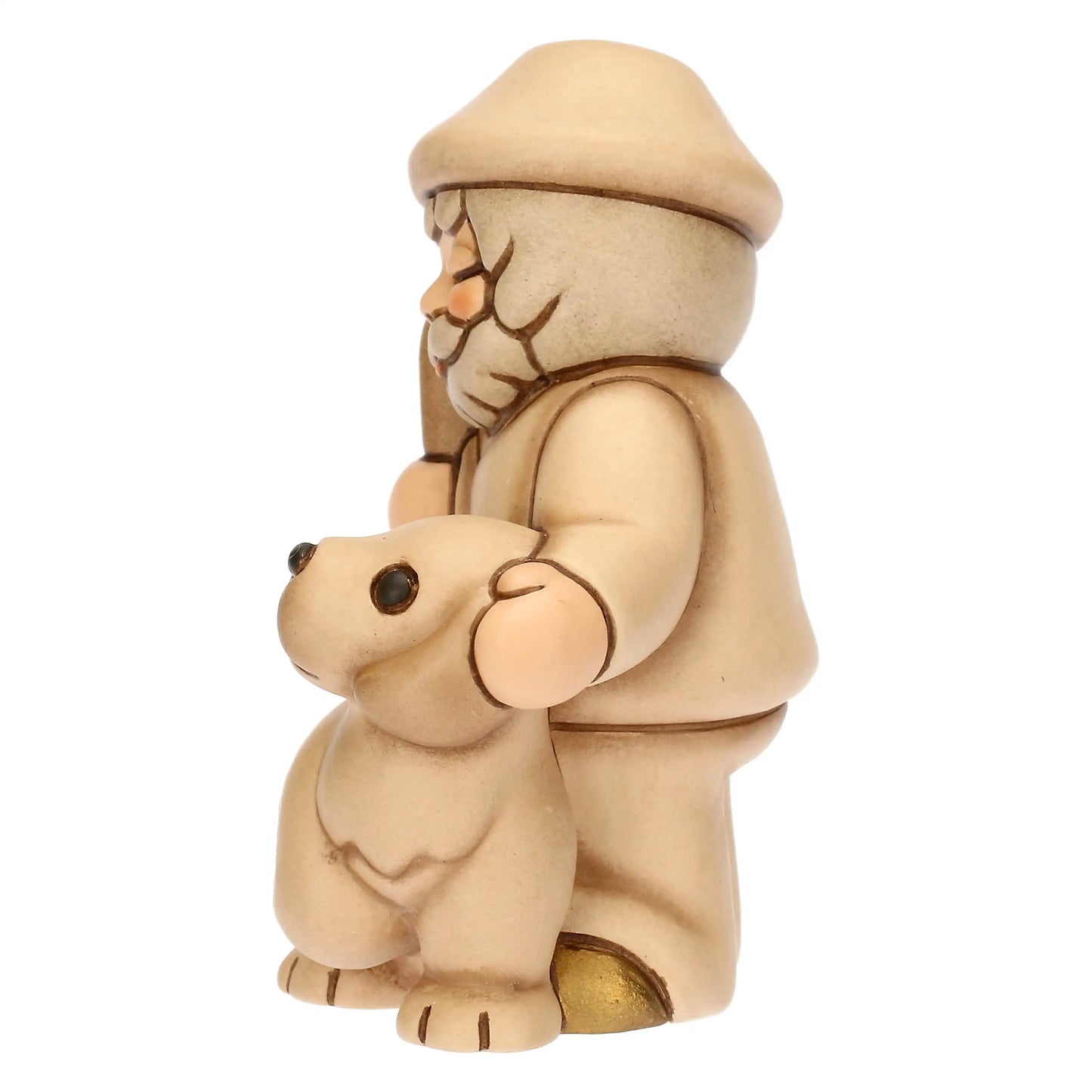 T10387280B83 Thun Krippenfigur Hirte mit Hund