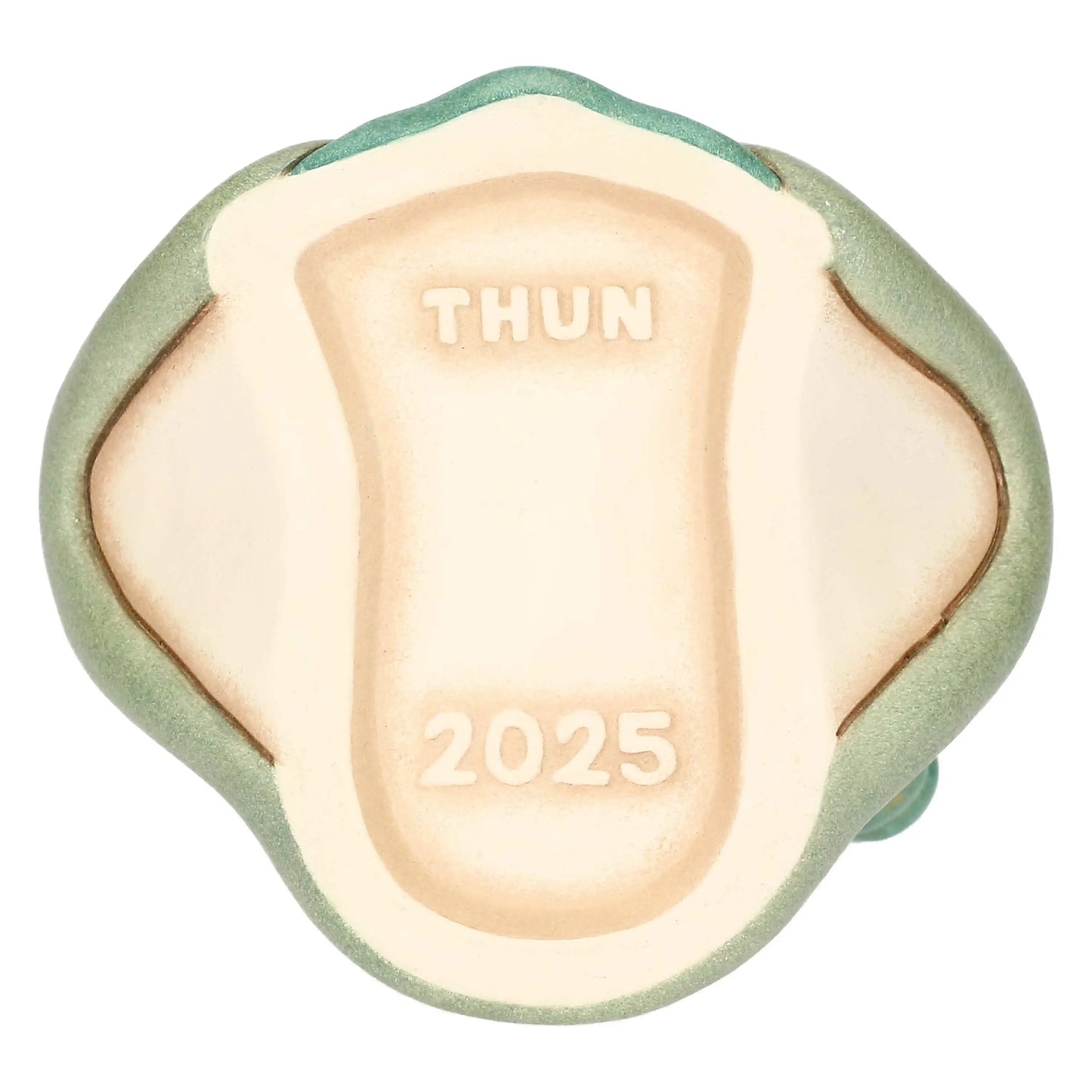 „Produktfoto: THUN Angelo Natura klein – handbemalter Keramikengel im Naturstil.“