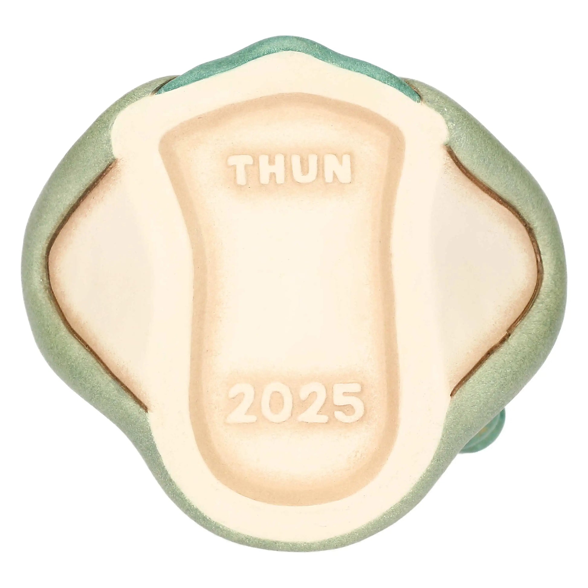 „Produktfoto: THUN Angelo Natura klein – handbemalter Keramikengel im Naturstil.“