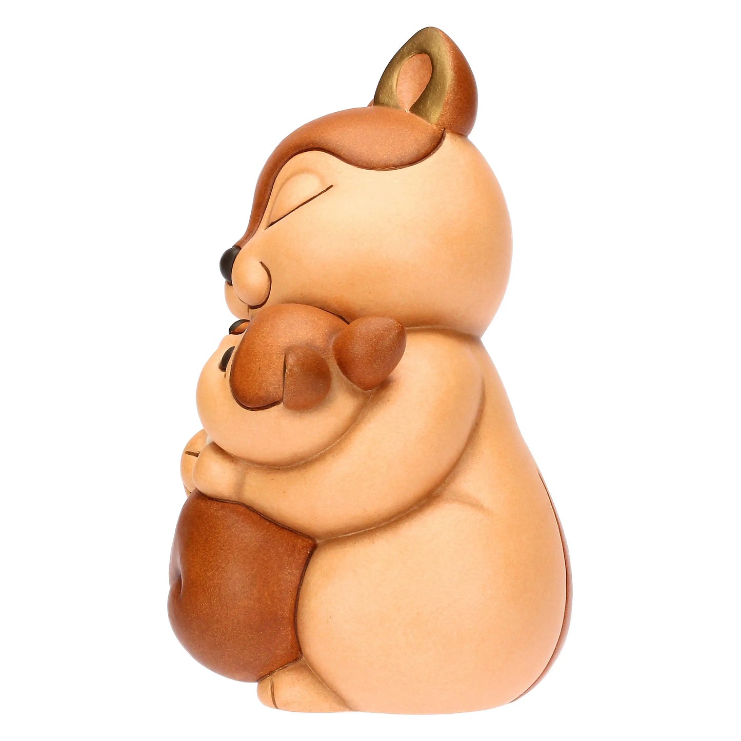 T10429277H90 Diva Eichhörnchen mit Baby Keramikfigur