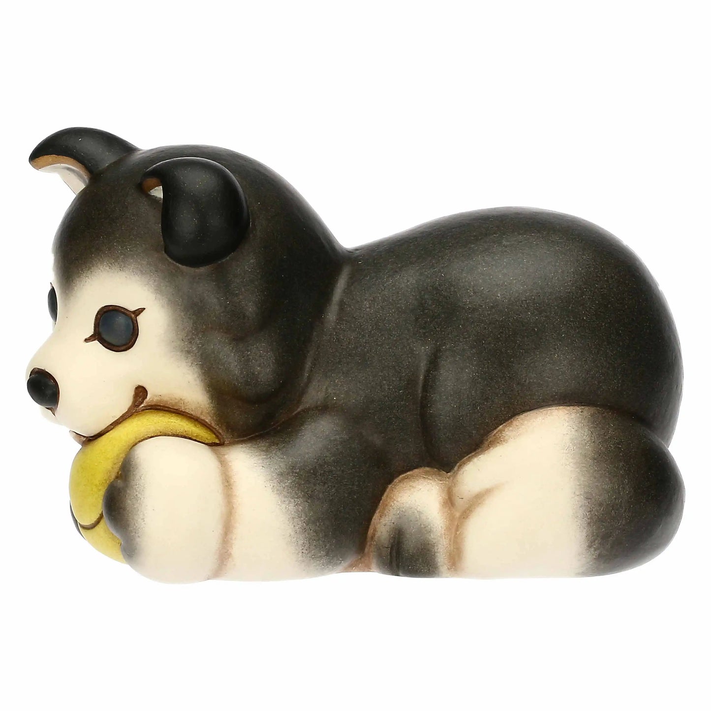 Sammelfigur Husky Polo – detailreiche Keramikfigur für Winter- und Weihnachtsdeko