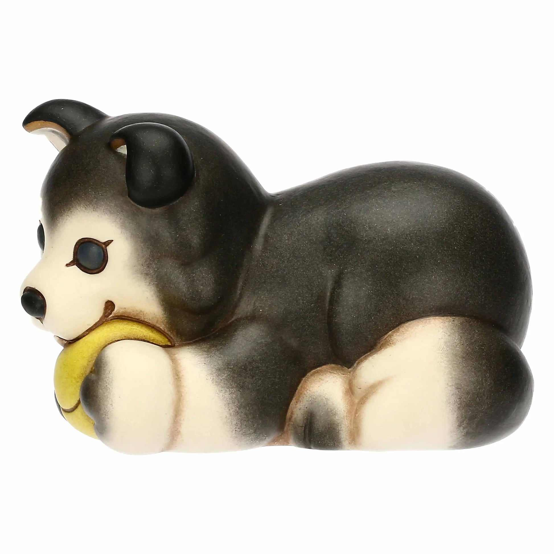 Sammelfigur Husky Polo – detailreiche Keramikfigur für Winter- und Weihnachtsdeko