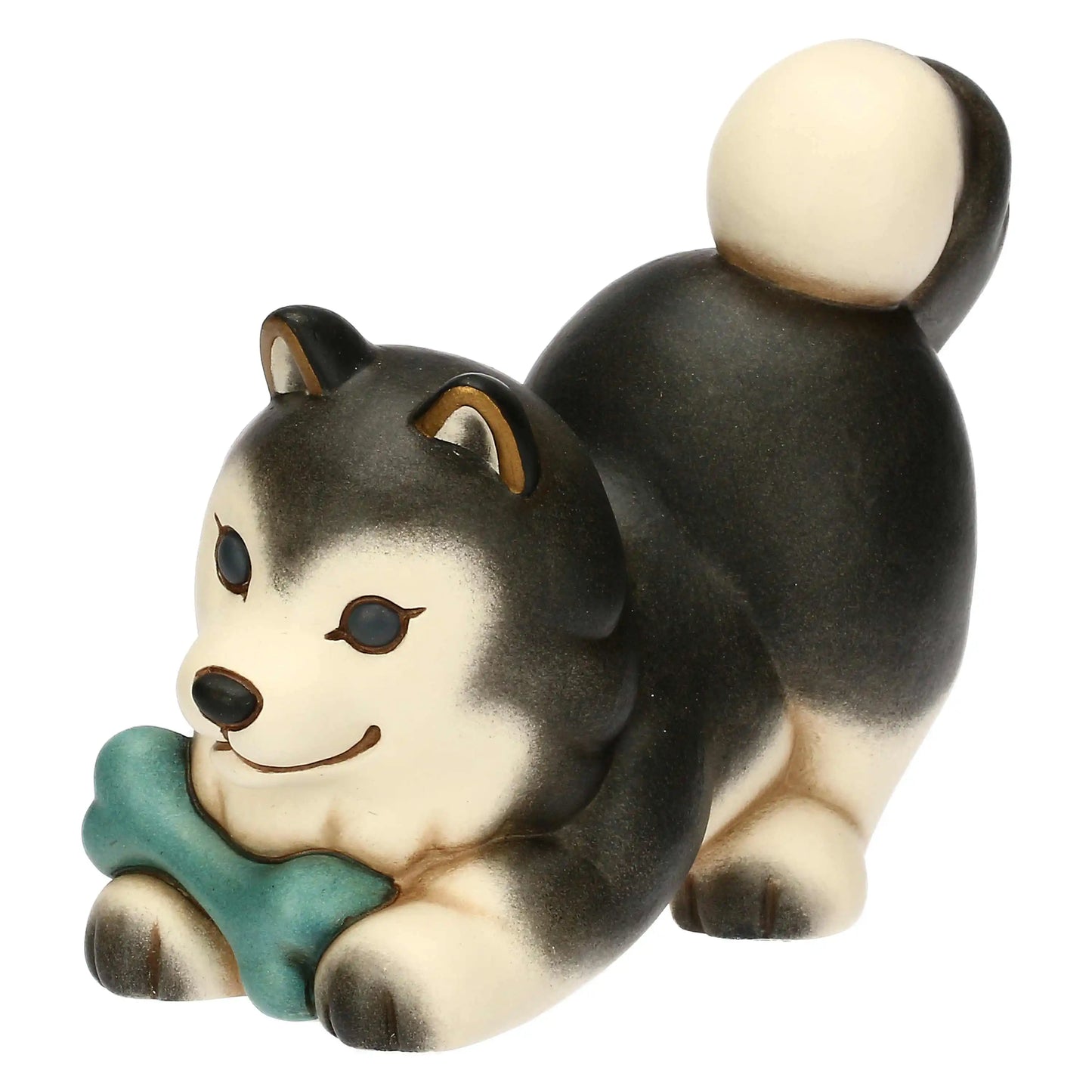 Husky Figur Polo aus Thun Keramik – Symbol für Treue und Freundschaft