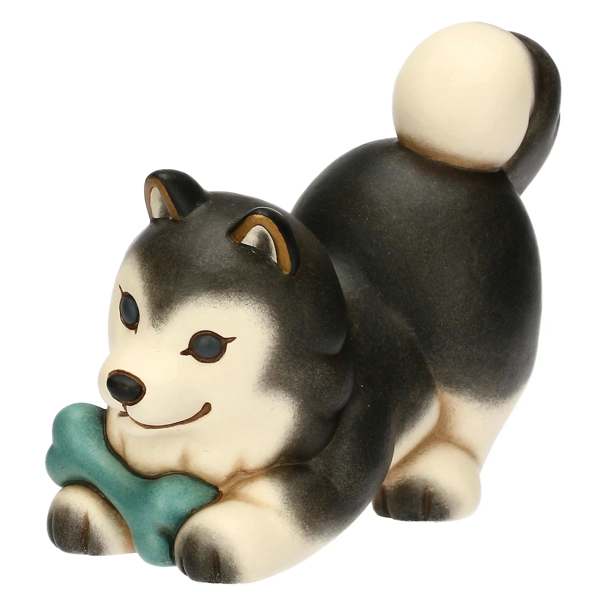 Husky Figur Polo aus Thun Keramik – Symbol für Treue und Freundschaft