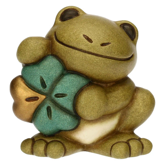 Mini-Franky-Glücksfrosch aus Keramik