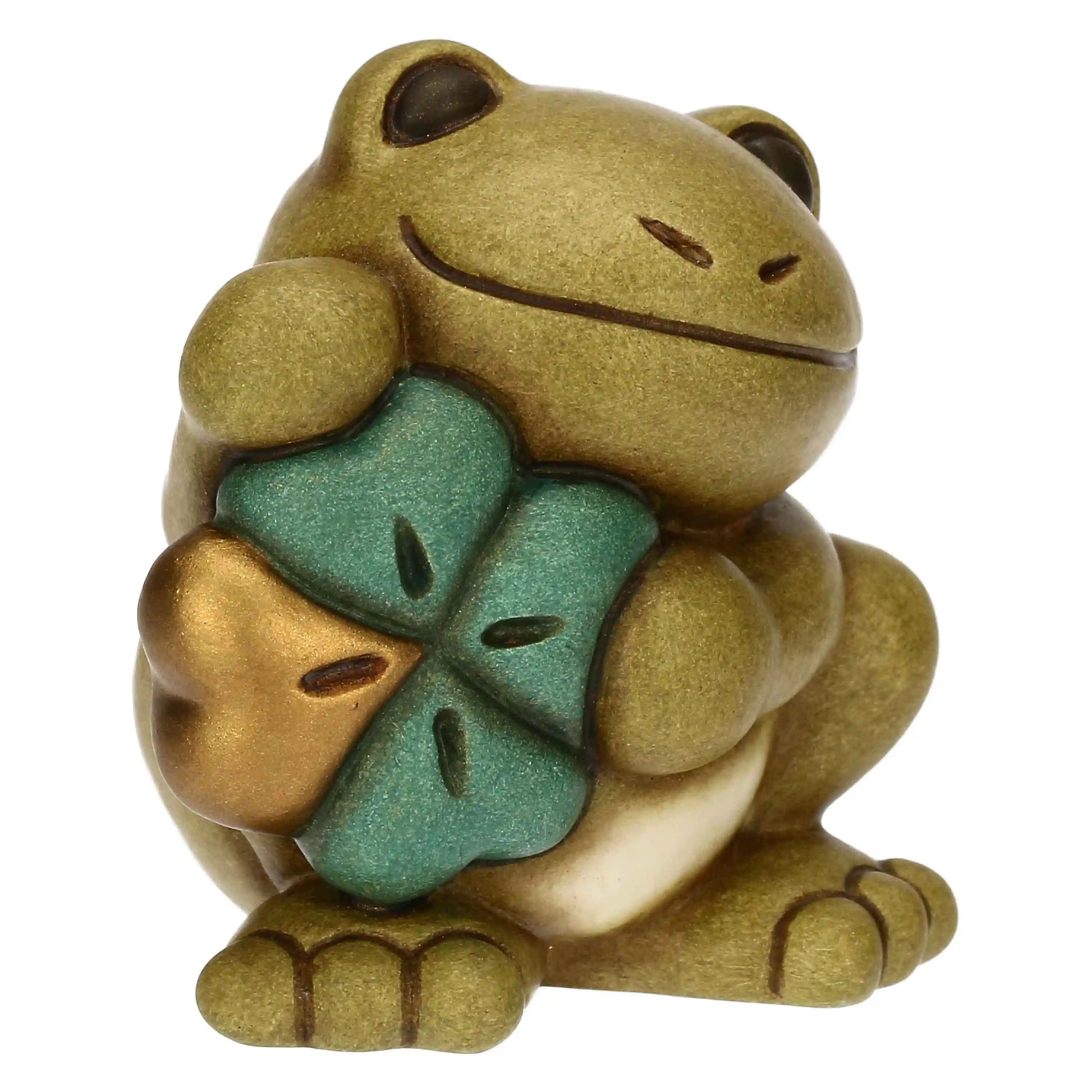 Mini-Franky-Glücksfrosch aus Keramik