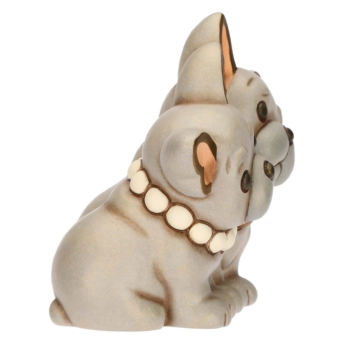 Keramikfiguren Französische Bulldoggen im THUN-Stil