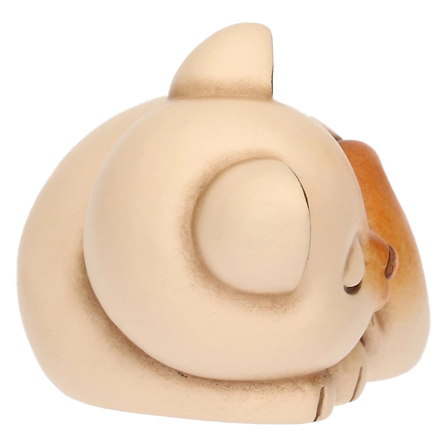 „Mini-Katzenfigur Bianca aus hochwertiger Keramik, handwerklich verarbeitet, ideal für Regal oder Schreibtisch.“