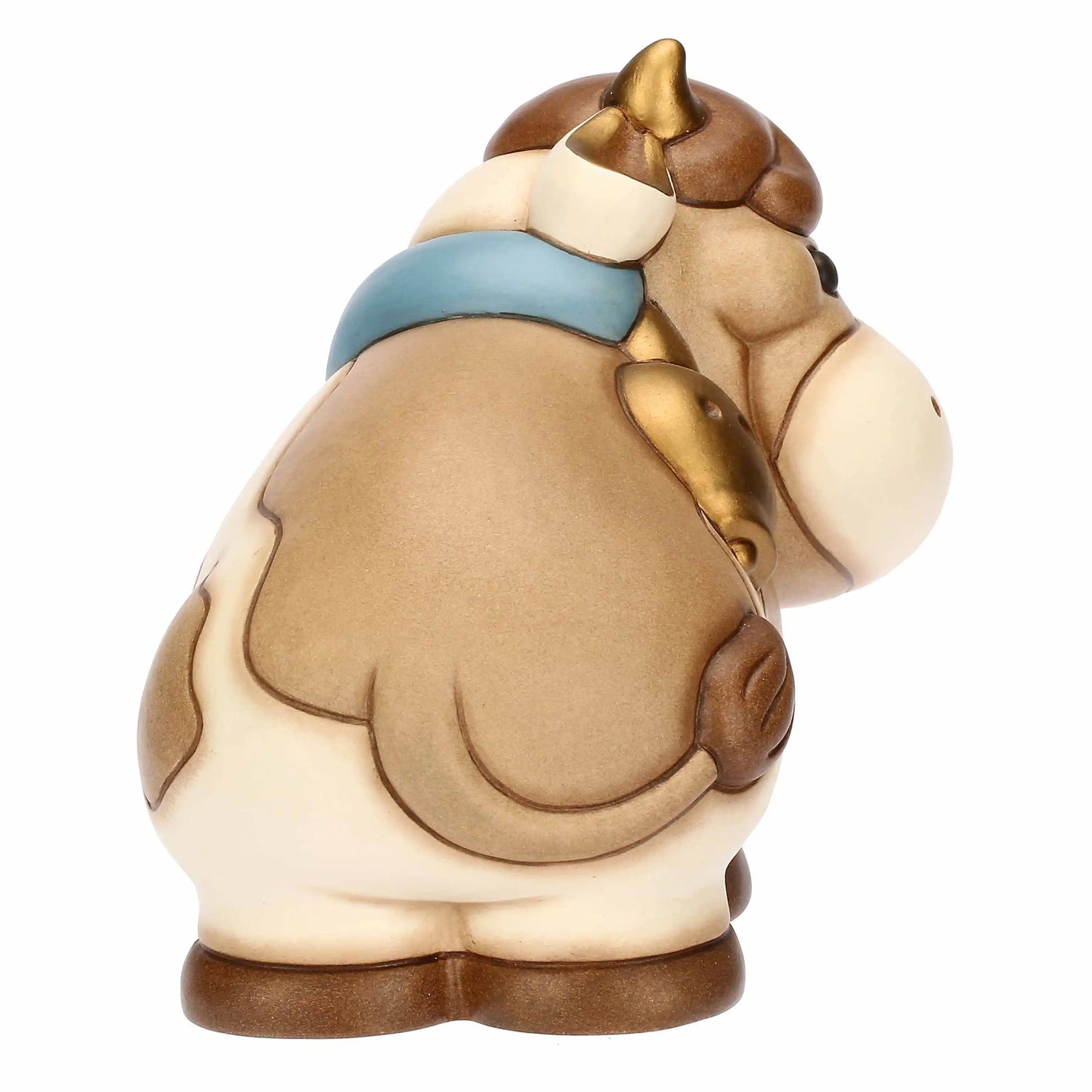 Hochwertige Keramikkuh Gigliola – charmante Dekoration für Regal, Sideboard oder Vitrine