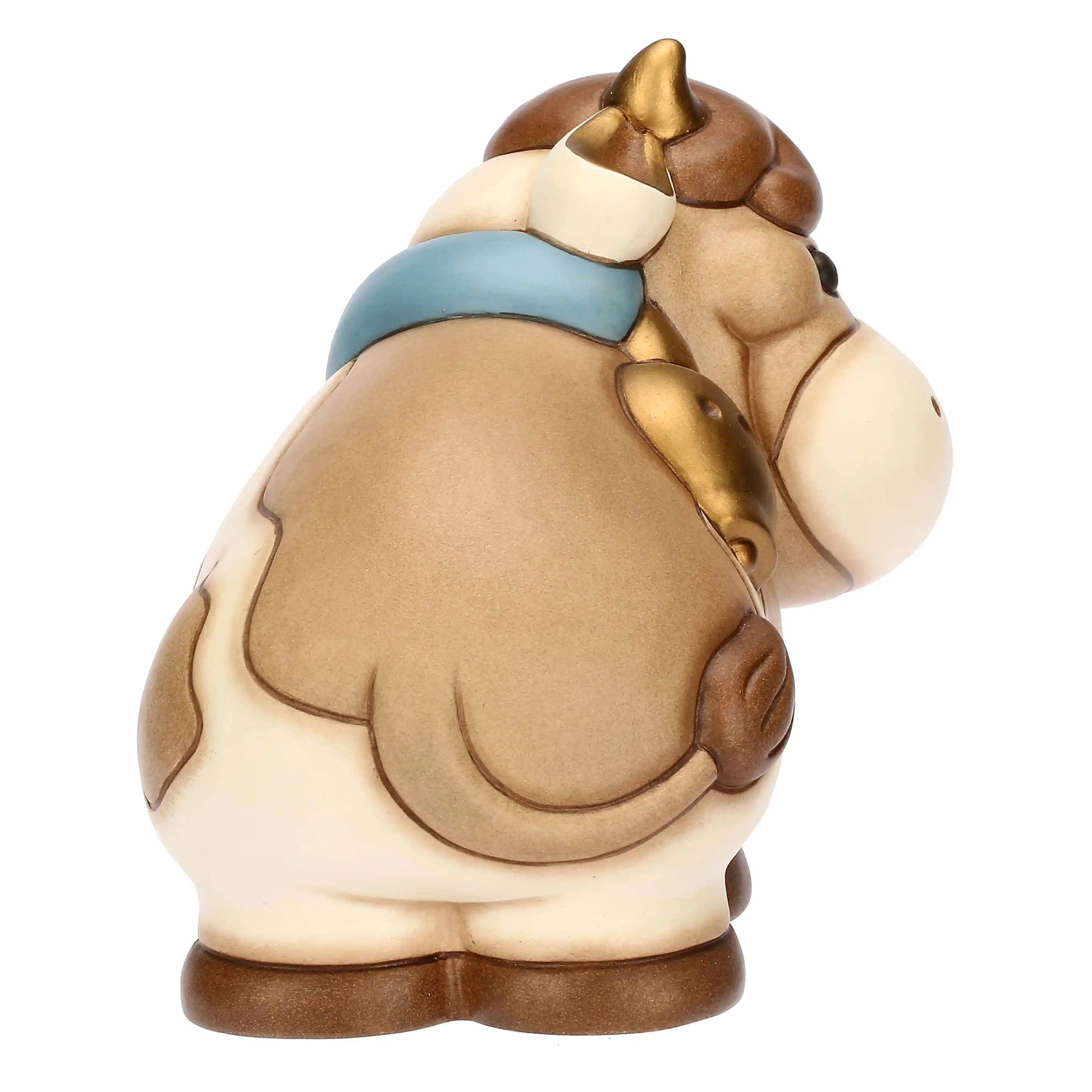 Hochwertige Keramikkuh Gigliola – charmante Dekoration für Regal, Sideboard oder Vitrine