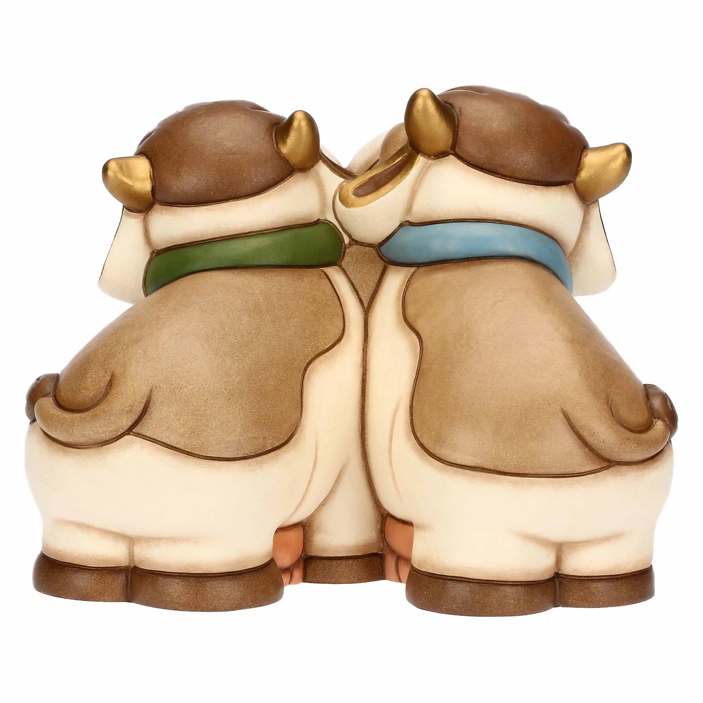 Hochwertiges Keramik-Kuhpaar – perfektes Geschenk für Tierliebhaber und Sammler