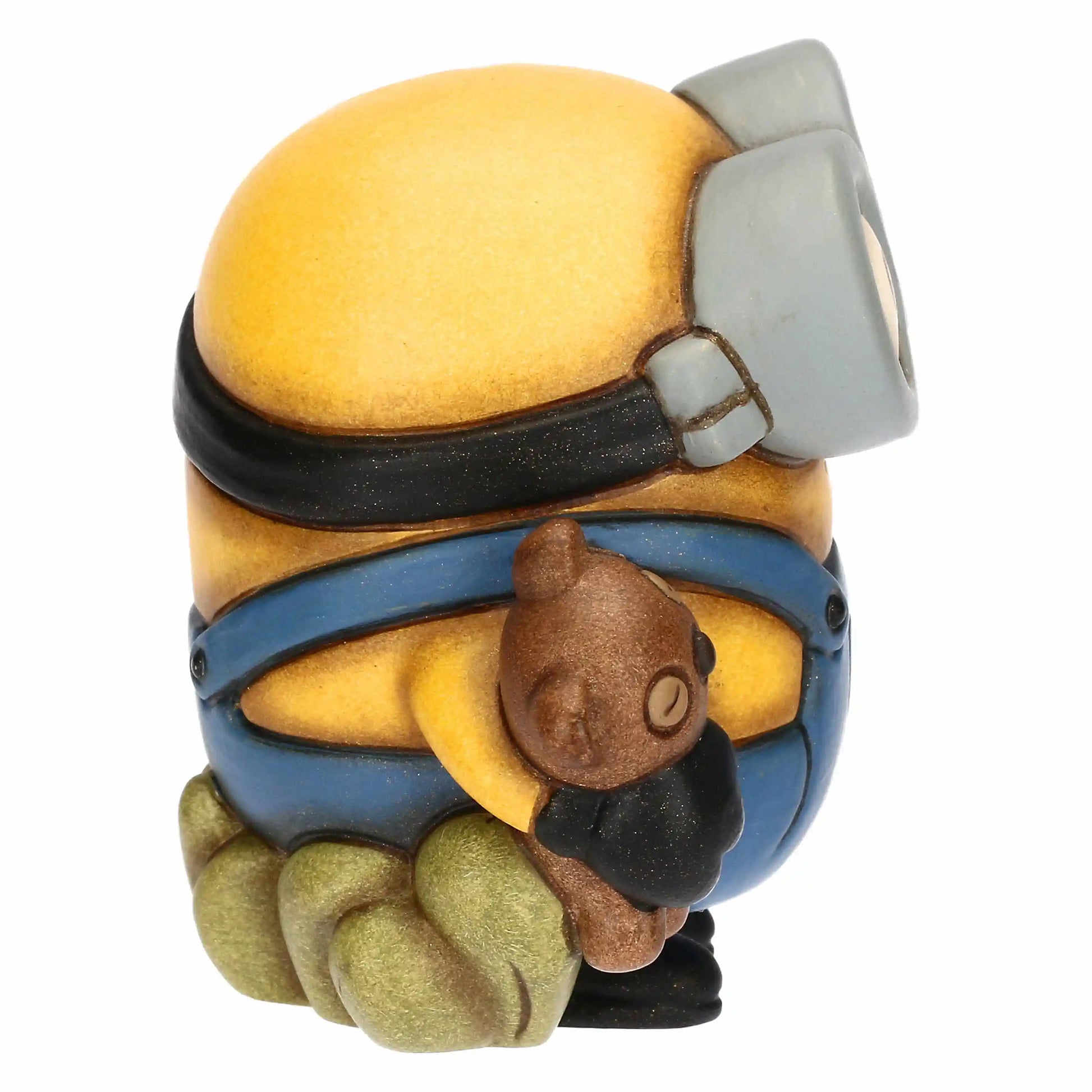 Zweiäugiger Minion Bob mit Teddybär für Kinder und Sammler
