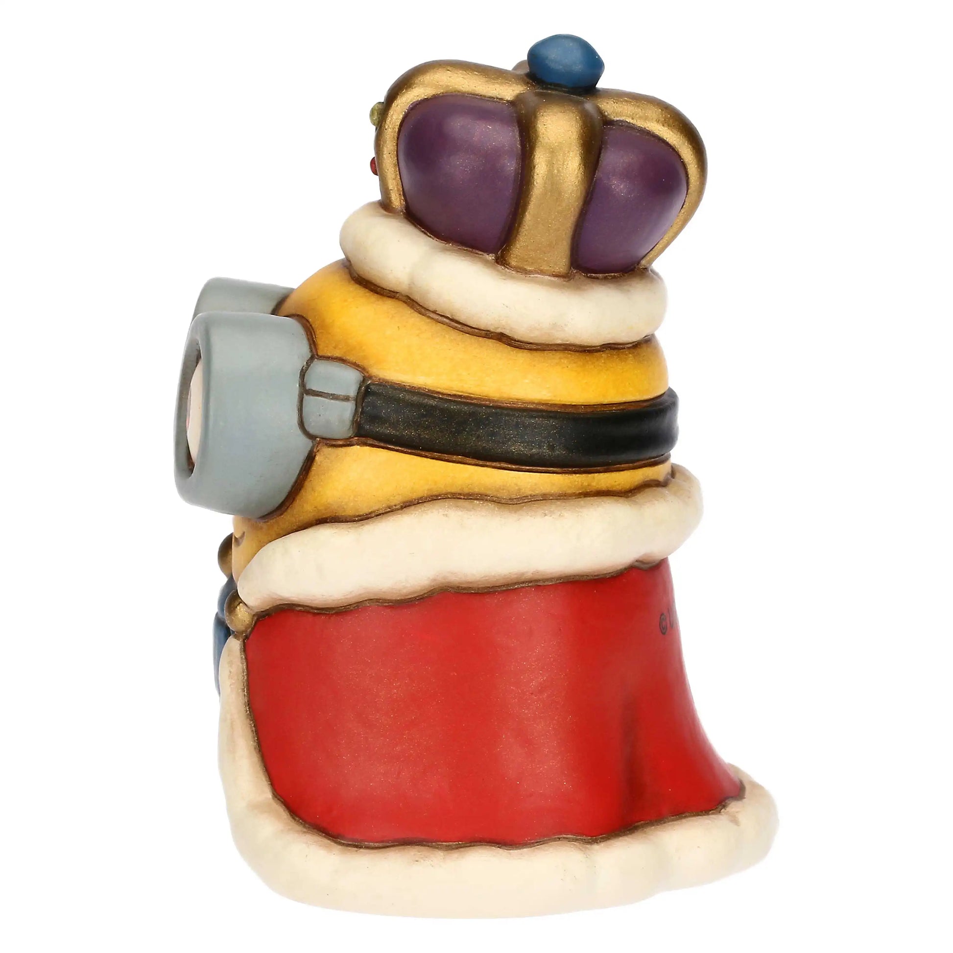 Bob Minion mit Krone als König von England inspiriert vom Film Minions