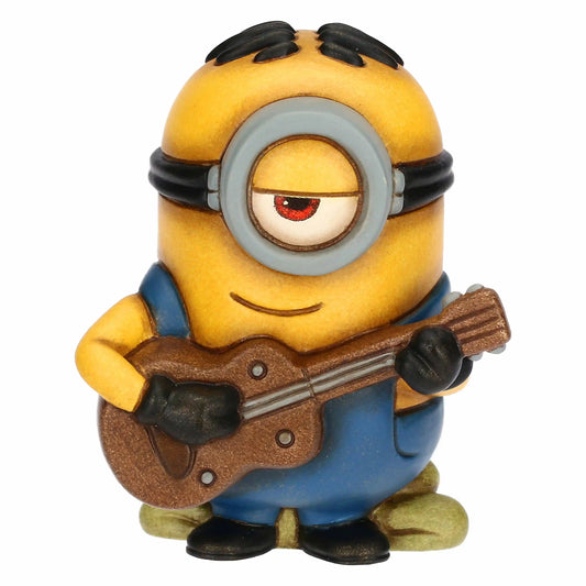 Stuart Minion Figur einäugig mit blauer Latzhose aus Minions – Wie alles begann