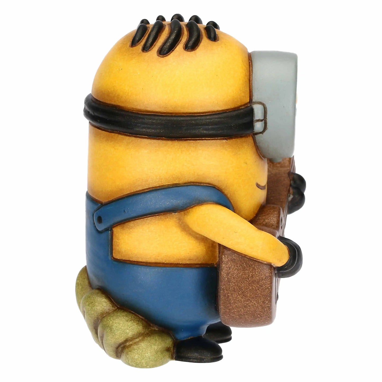 Einäugiger Minion Stuart mit typischer Latzhose und lustigem Gesichtsausdruck
