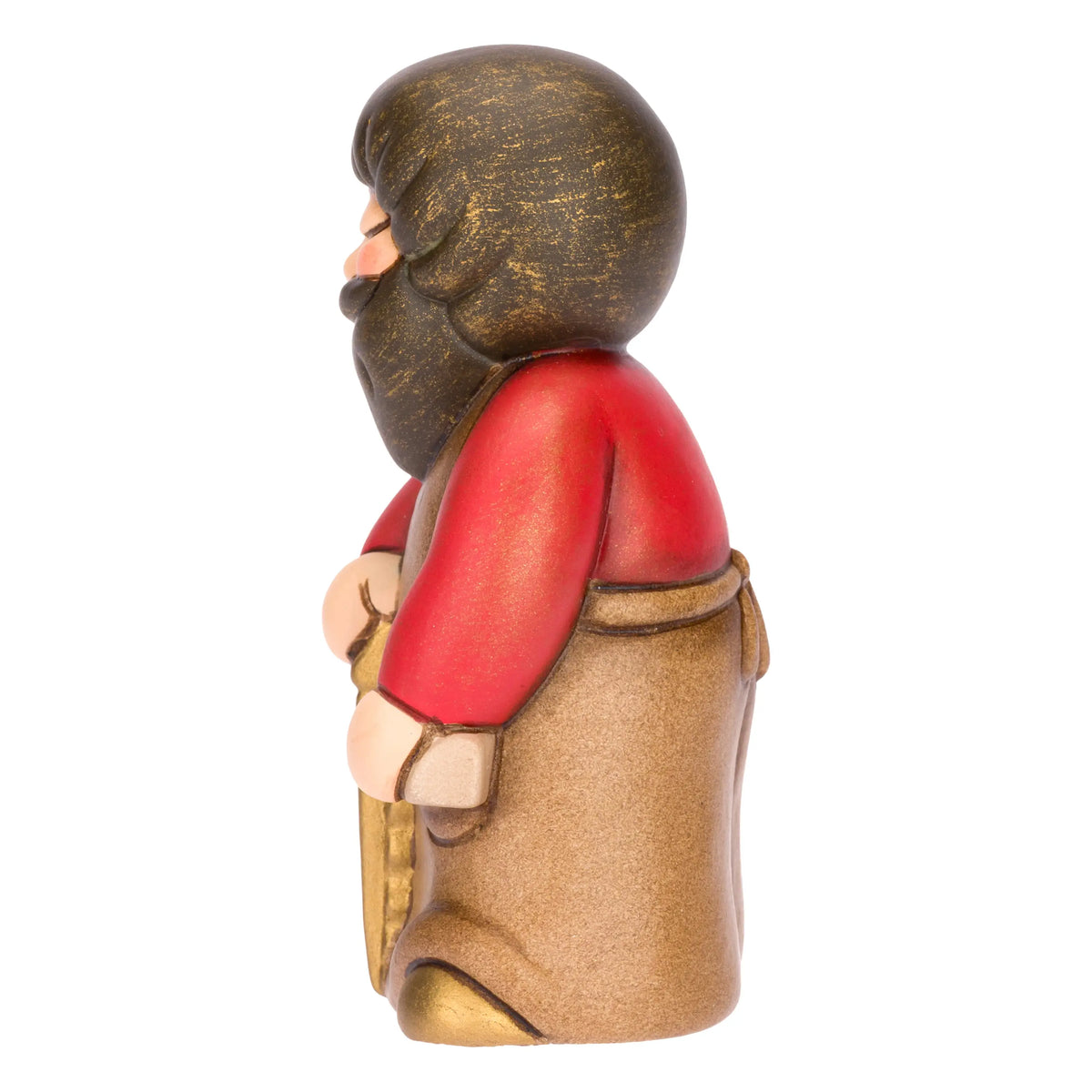THUN Keramik-Zimmermann als detailreiche Figur für die Weihnachtskrippe