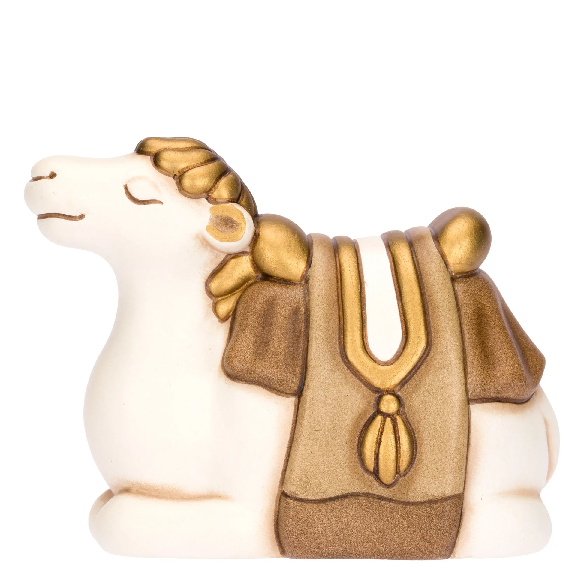 THUN Classic Krippe sitzendes Kamel aus handbemalter Keramik