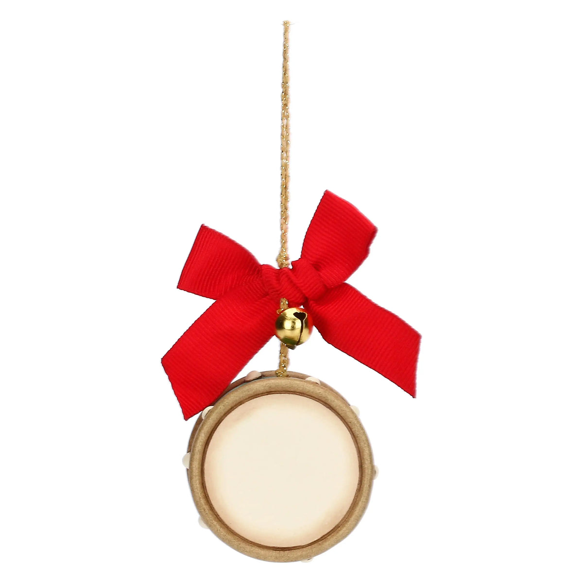 Keramiktrommel als traditioneller Christbaumschmuck