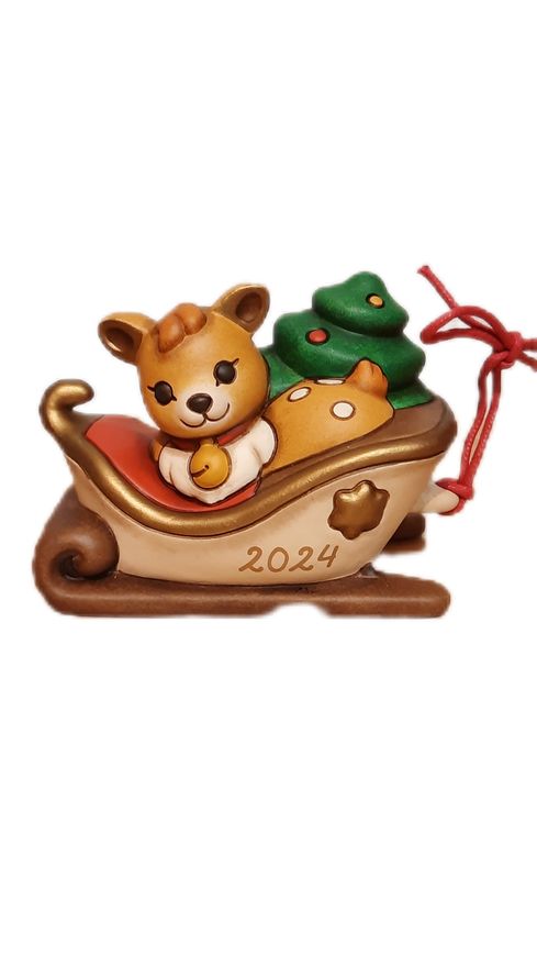 S3407A82 Assemblable sleigh fawn Amy