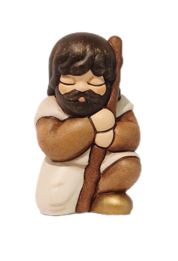 Thun Krippenfigur Hirte kniend Echte Weihnachtsfreude in liebevoller Handarbeit