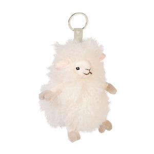 Plüschschaf „Beryl“ von Wrendale mit Schlüsselringschlaufe, ca. 10 cm groß, aus weichem Polyester.