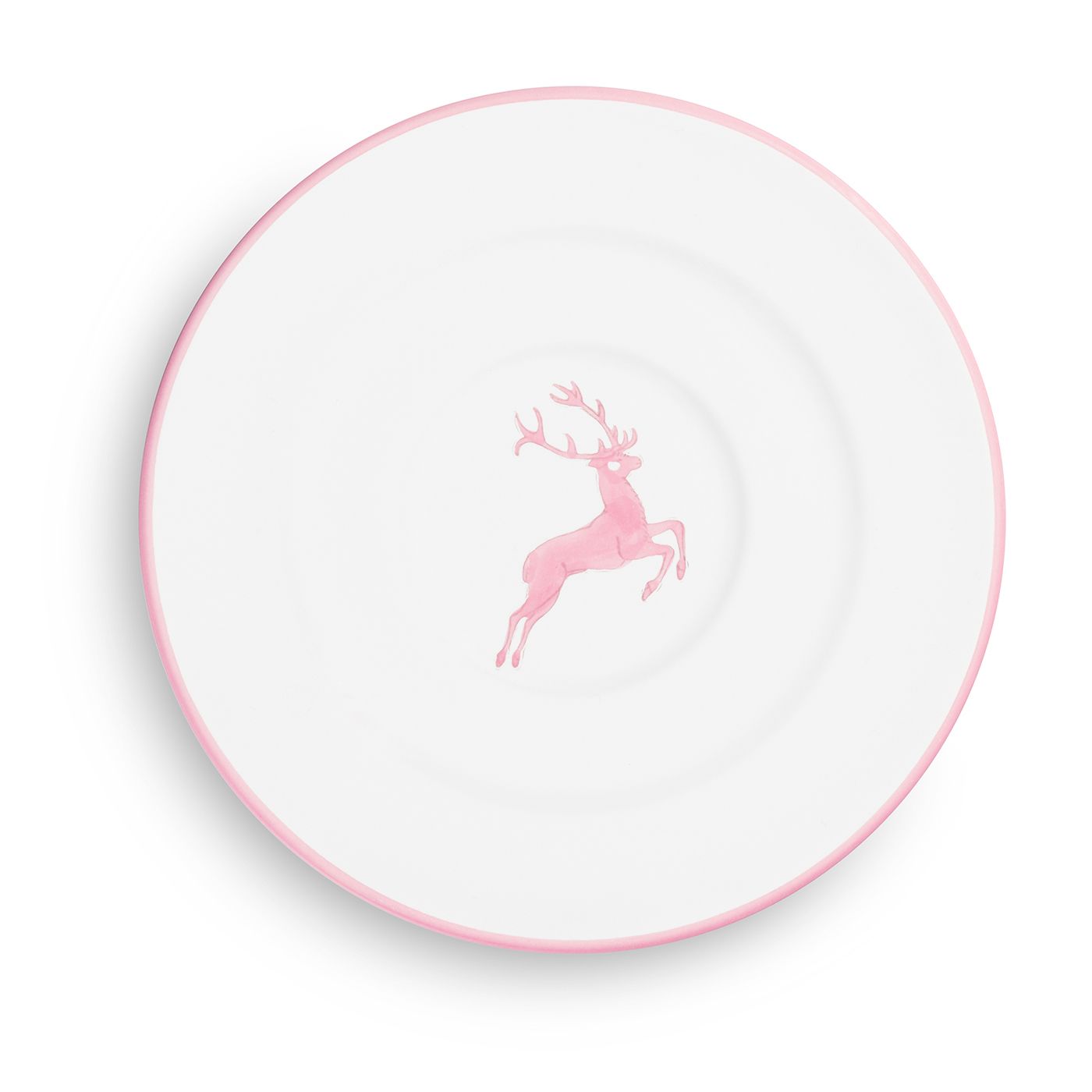 316TUGO16 Unterteller rosa Hirsch