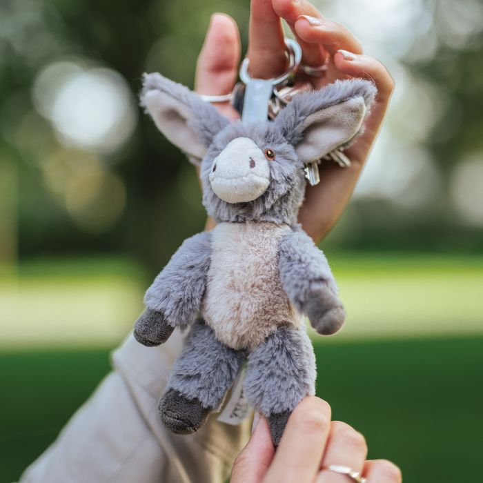 KPLUSH009 Key ring donkey