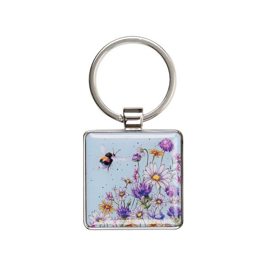 KR033 Keyring 'Just Bee-cause' Bee